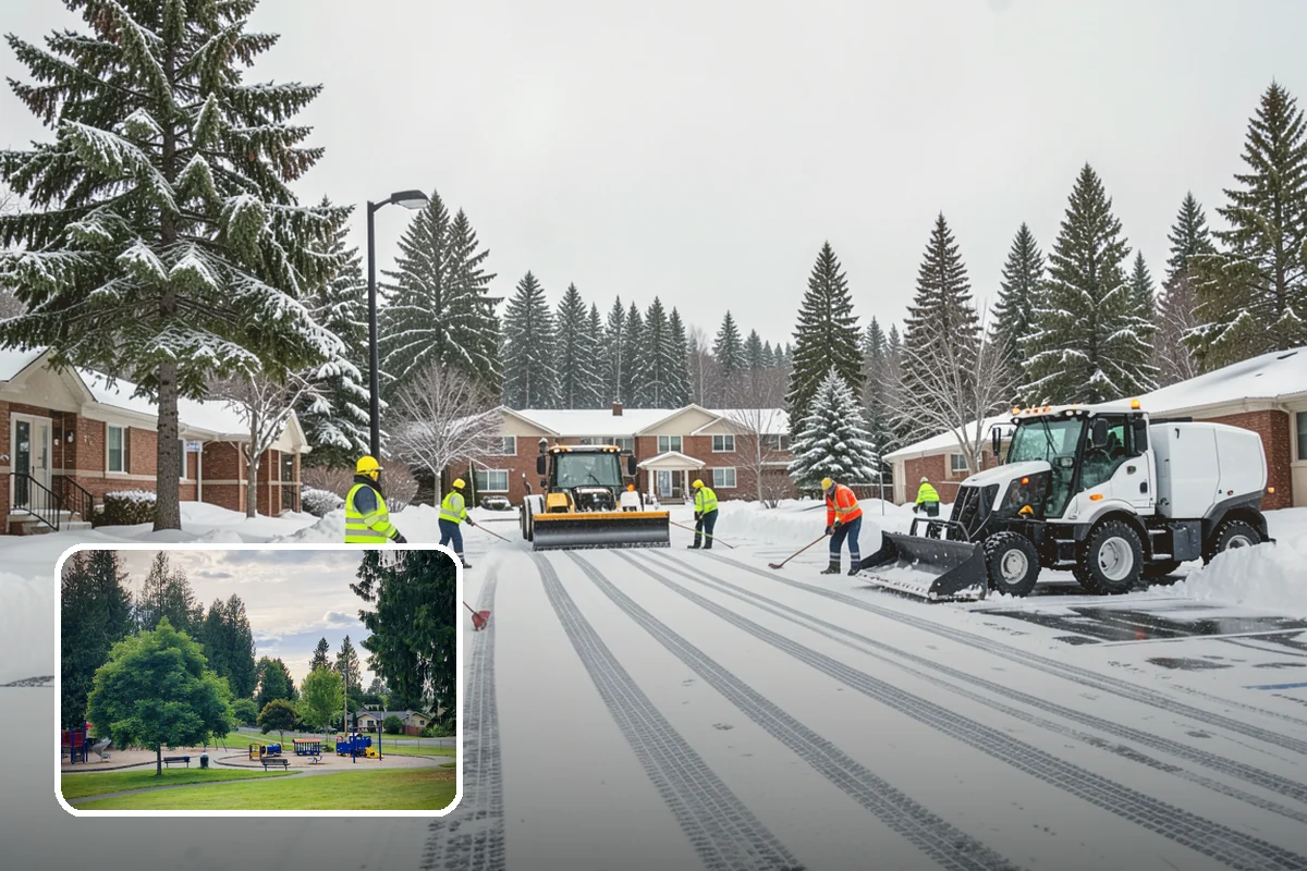 Senior Living Community Deicing in Bonney Lake, Pierce County, WA - Protects high-risk residents from fall-related injuries