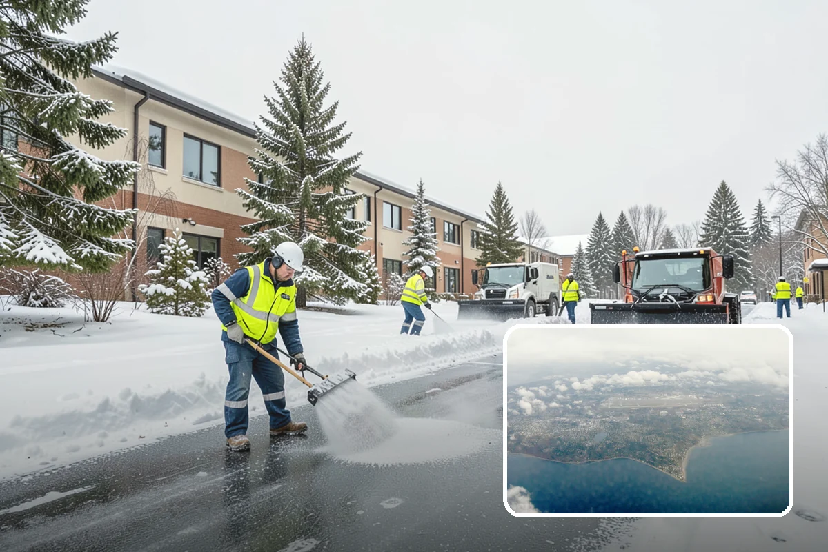 Senior Living Community Deicing in Burien, King County, WA - Protects high-risk residents from fall-related injuries