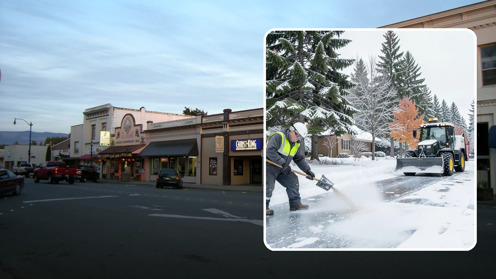 Senior Living Community Deicing in Burlington, Skagit County, WA - Meticulous deicing for senior living communities, where residents' mobility limits make even a thin glaze a serious fall risk.