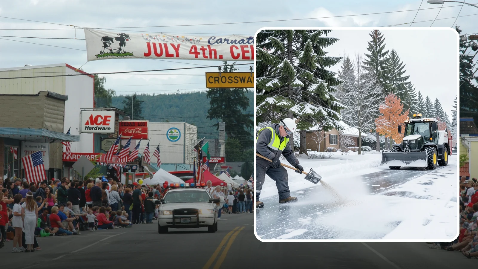 Senior Living Community Deicing in Carnation, King County, WA - Meticulous deicing for senior living communities, where residents' mobility limits make even a thin glaze a serious fall risk.