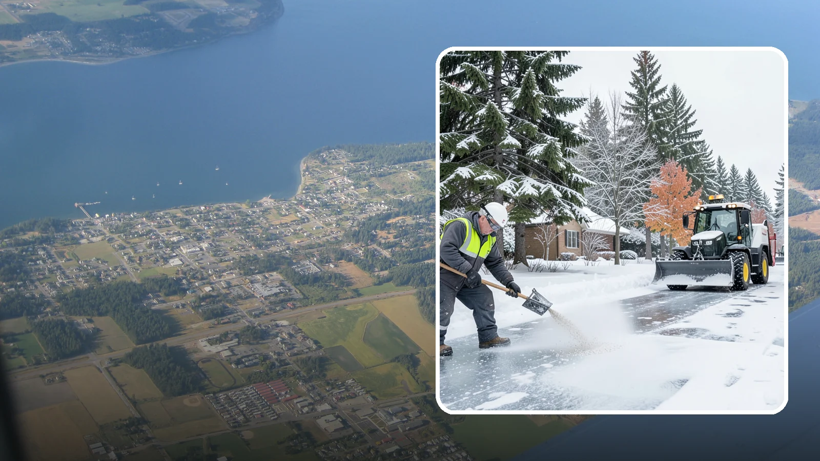 Senior Living Community Deicing in Coupeville, Island County, WA - Meticulous deicing for senior living communities, where residents' mobility limits make even a thin glaze a serious fall risk.