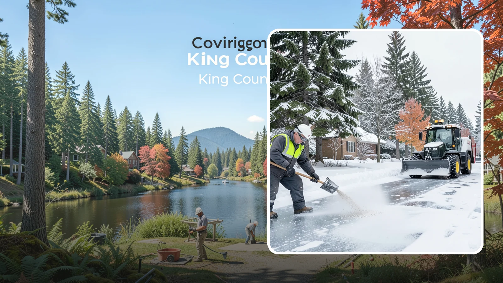 Senior Living Community Deicing in Covington, King County, WA - Meticulous deicing for senior living communities, where residents' mobility limits make even a thin glaze a serious fall risk.