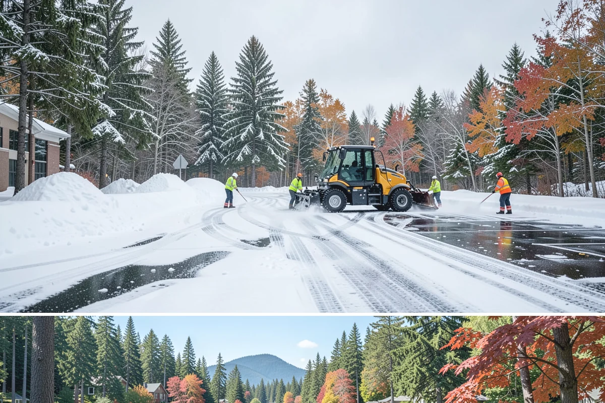 Senior Living Community Deicing in Covington, King County, WA - Service covers the entire winter season with heightened, continuous attention during every lowland freeze that endangers resident...