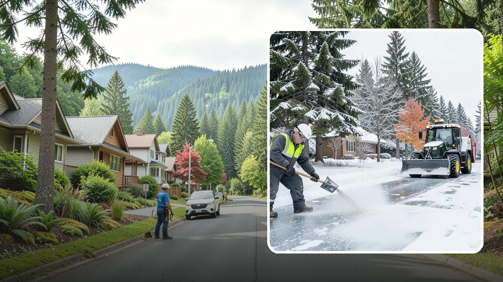 Senior Living Community Deicing in Darrington, Snohomish County, WA - Meticulous deicing for senior living communities, where residents' mobility limits make even a thin glaze a serious fall risk.