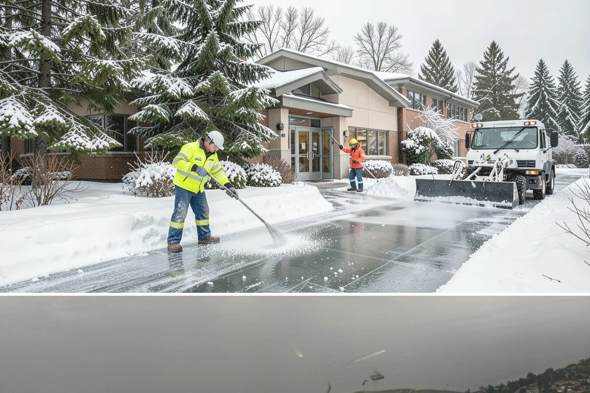 Senior Living Community Deicing in Des Moines, King County, WA - Service covers the entire winter season with heightened, continuous attention during every lowland freeze that endangers resident...