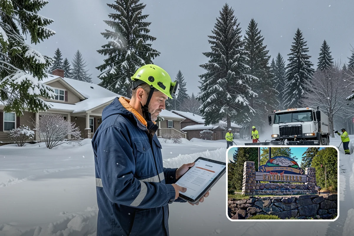 Senior Living Community Deicing in Eatonville, Pierce County, WA - Protects high-risk residents from fall-related injuries