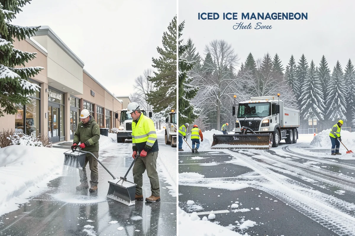 Senior Living Community Deicing in Edmonds, Snohomish County, WA - Map resident walkways, courtyards, ramps, and entrances with staff