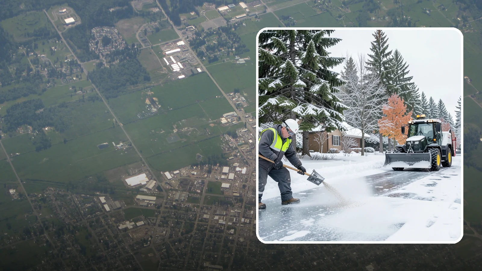 Senior Living Community Deicing in Enumclaw, King County, WA - Meticulous deicing for senior living communities, where residents' mobility limits make even a thin glaze a serious fall risk.