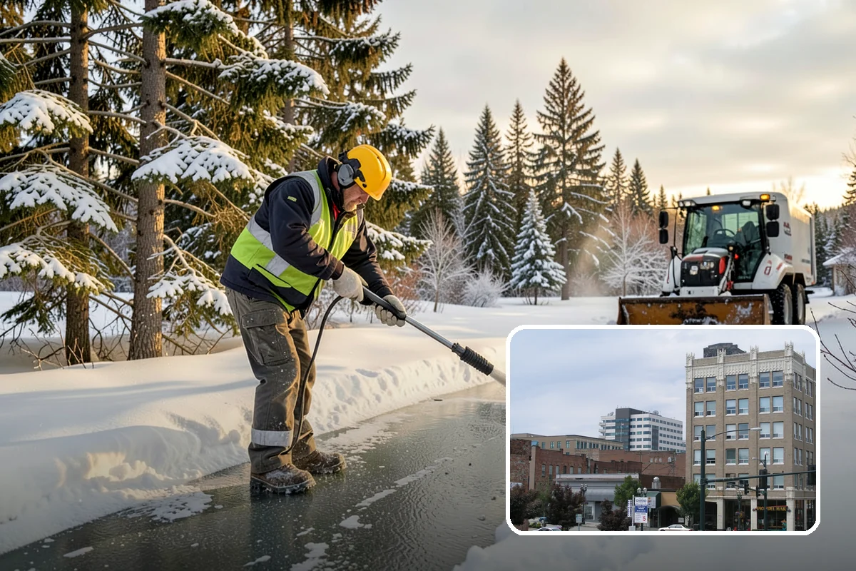 Senior Living Community Deicing in Everett, Snohomish County, WA - Protects high-risk residents from fall-related injuries