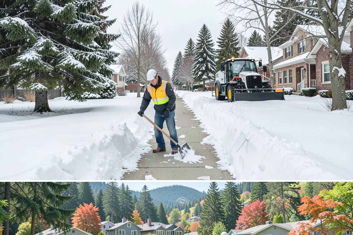 Senior Living Community Deicing in Fircrest, Pierce County, WA - Service covers the entire winter season with heightened, continuous attention during every lowland freeze that endangers resident...