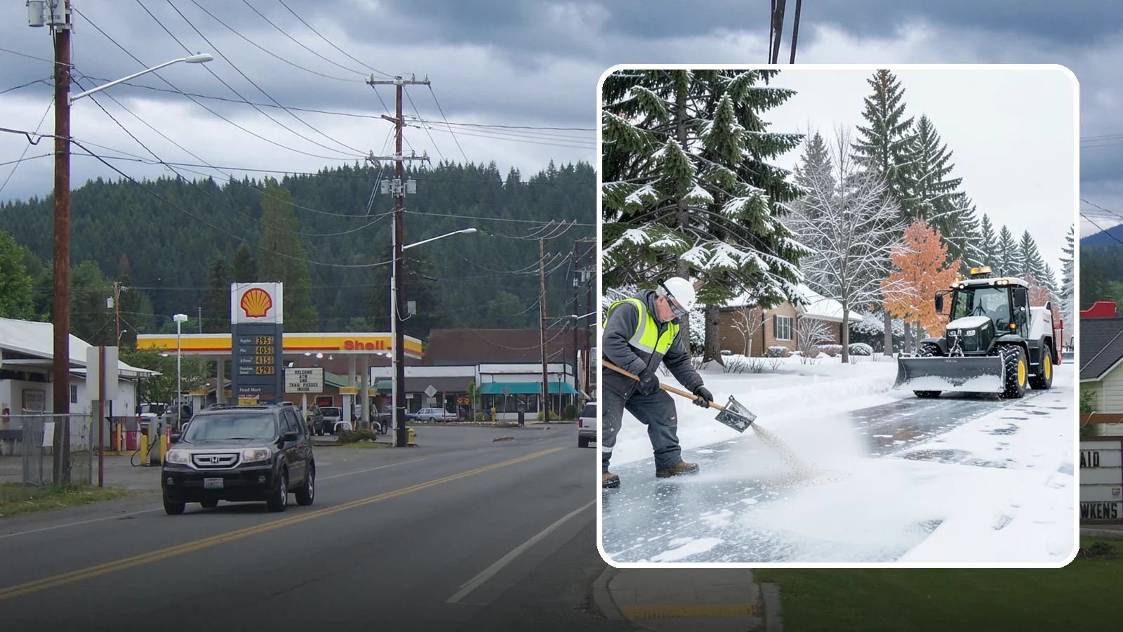 Senior Living Community Deicing in Granite Falls, Snohomish County, WA - Meticulous deicing for senior living communities, where residents' mobility limits make even a thin glaze a serious fall risk.