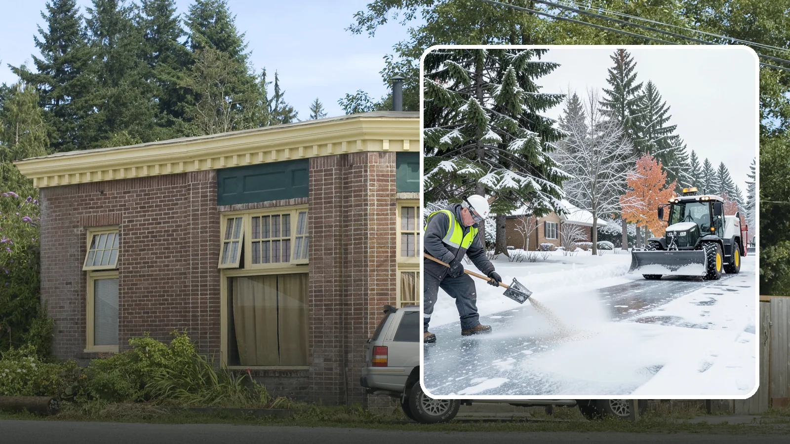 Senior Living Community Deicing in Hamilton, Skagit County, WA - Meticulous deicing for senior living communities, where residents' mobility limits make even a thin glaze a serious fall risk.