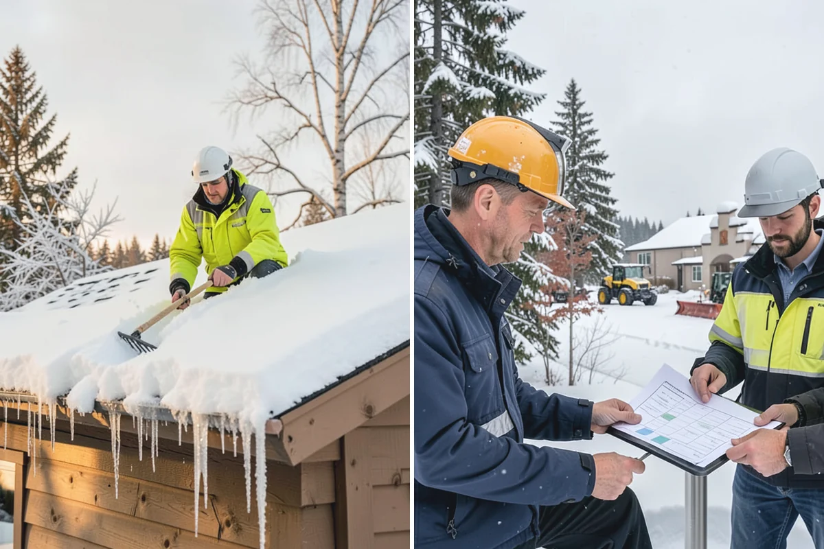 Senior Living Community Deicing in Hamilton, Skagit County, WA - Map resident walkways, courtyards, ramps, and entrances with staff
