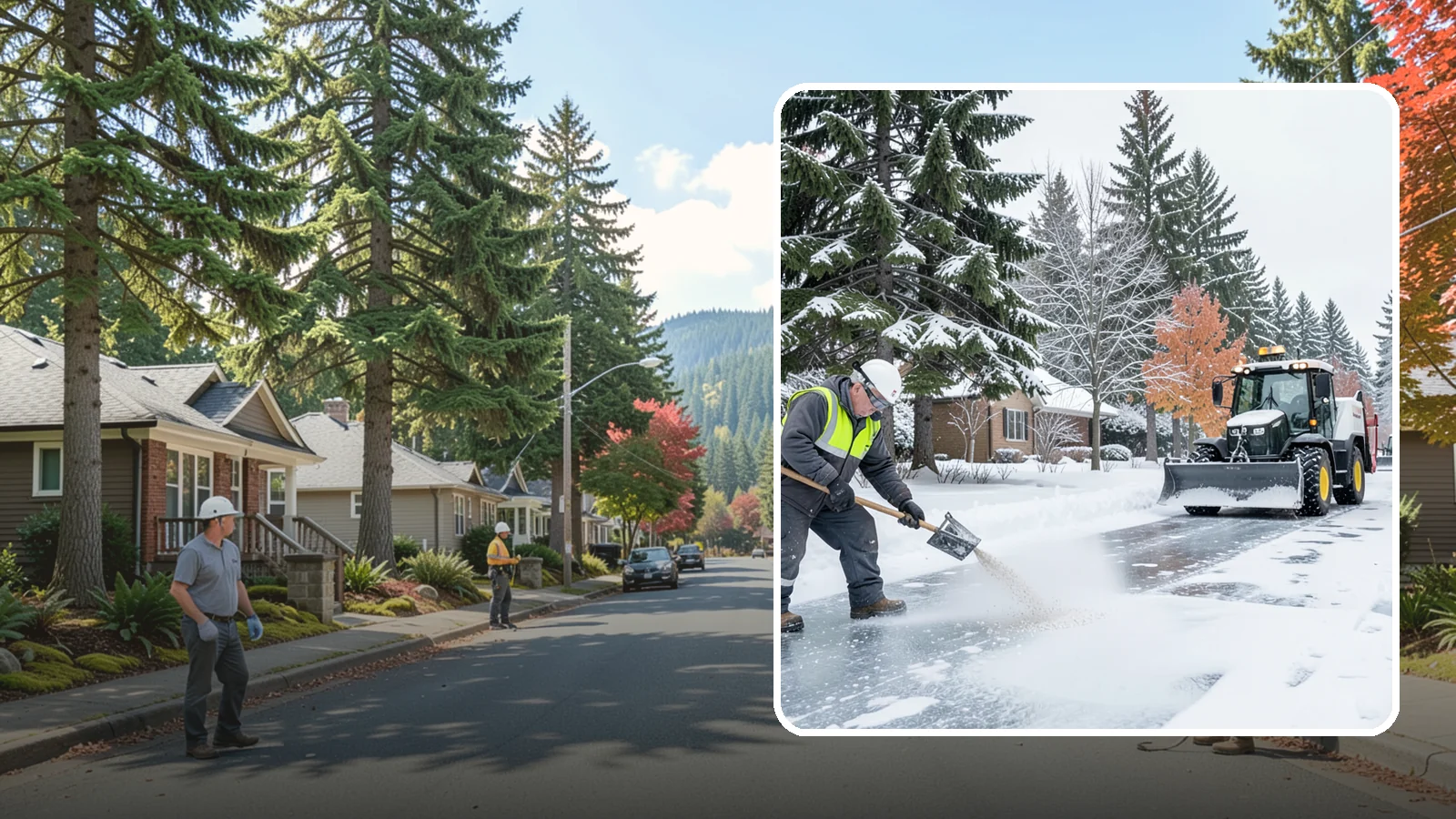 Senior Living Community Deicing in Hunts Point, King County, WA - Meticulous deicing for senior living communities, where residents' mobility limits make even a thin glaze a serious fall risk.