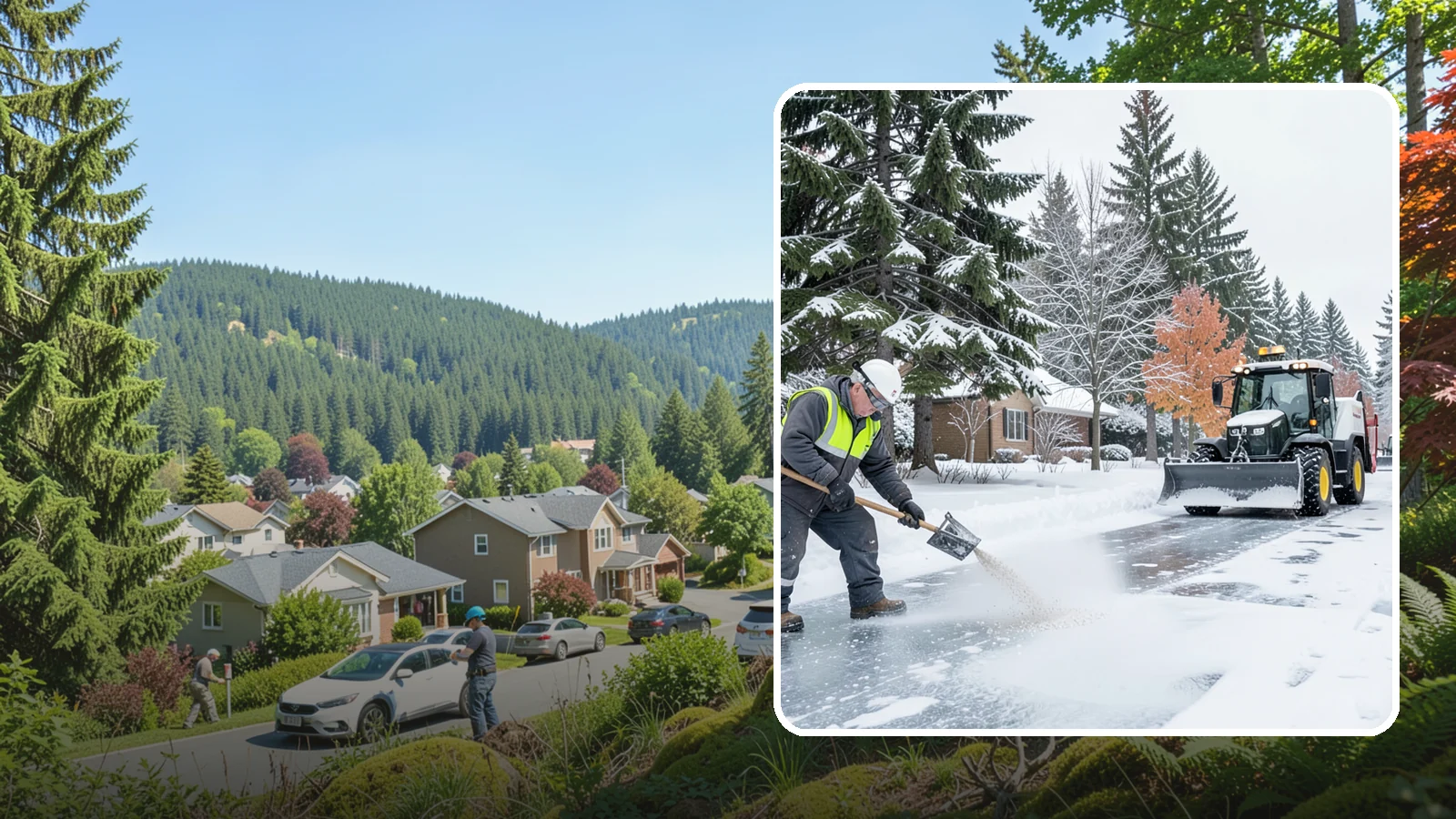Senior Living Community Deicing in Index, Snohomish County, WA - Meticulous deicing for senior living communities, where residents' mobility limits make even a thin glaze a serious fall risk.