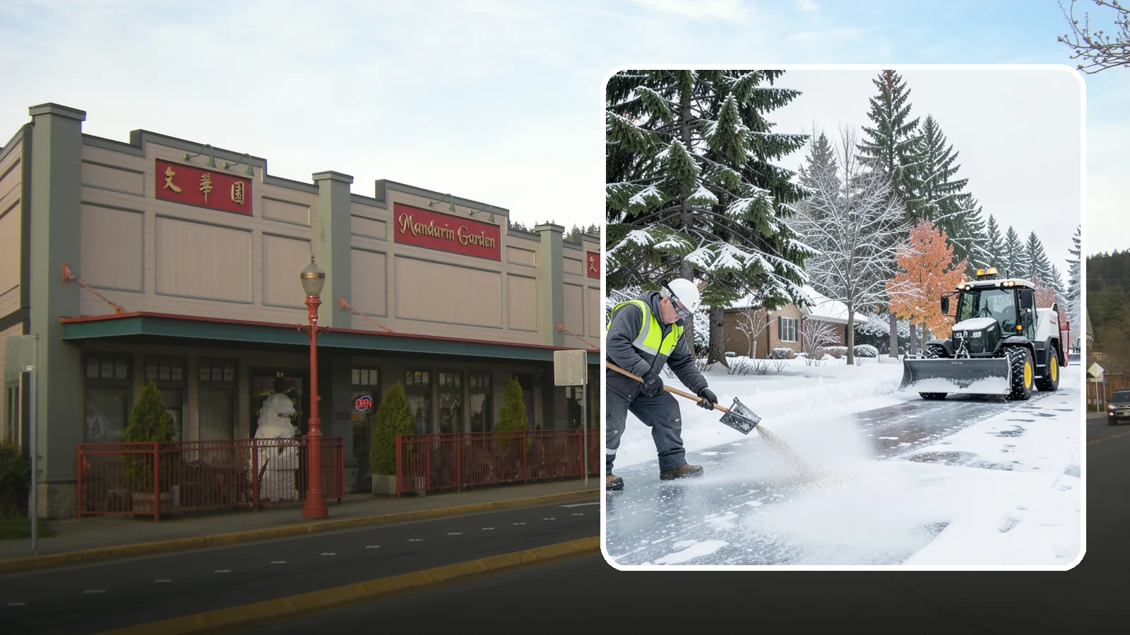 Senior Living Community Deicing in Issaquah, King County, WA - Meticulous deicing for senior living communities, where residents' mobility limits make even a thin glaze a serious fall risk.