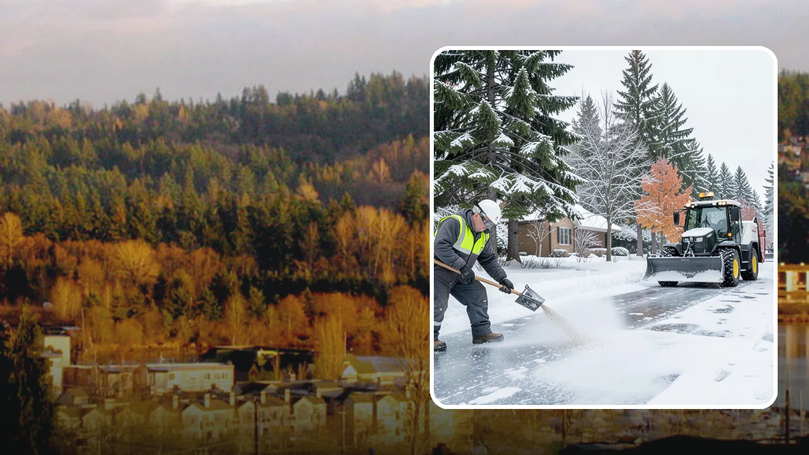 Senior Living Community Deicing in Kenmore, King County, WA - Meticulous deicing for senior living communities, where residents' mobility limits make even a thin glaze a serious fall risk.