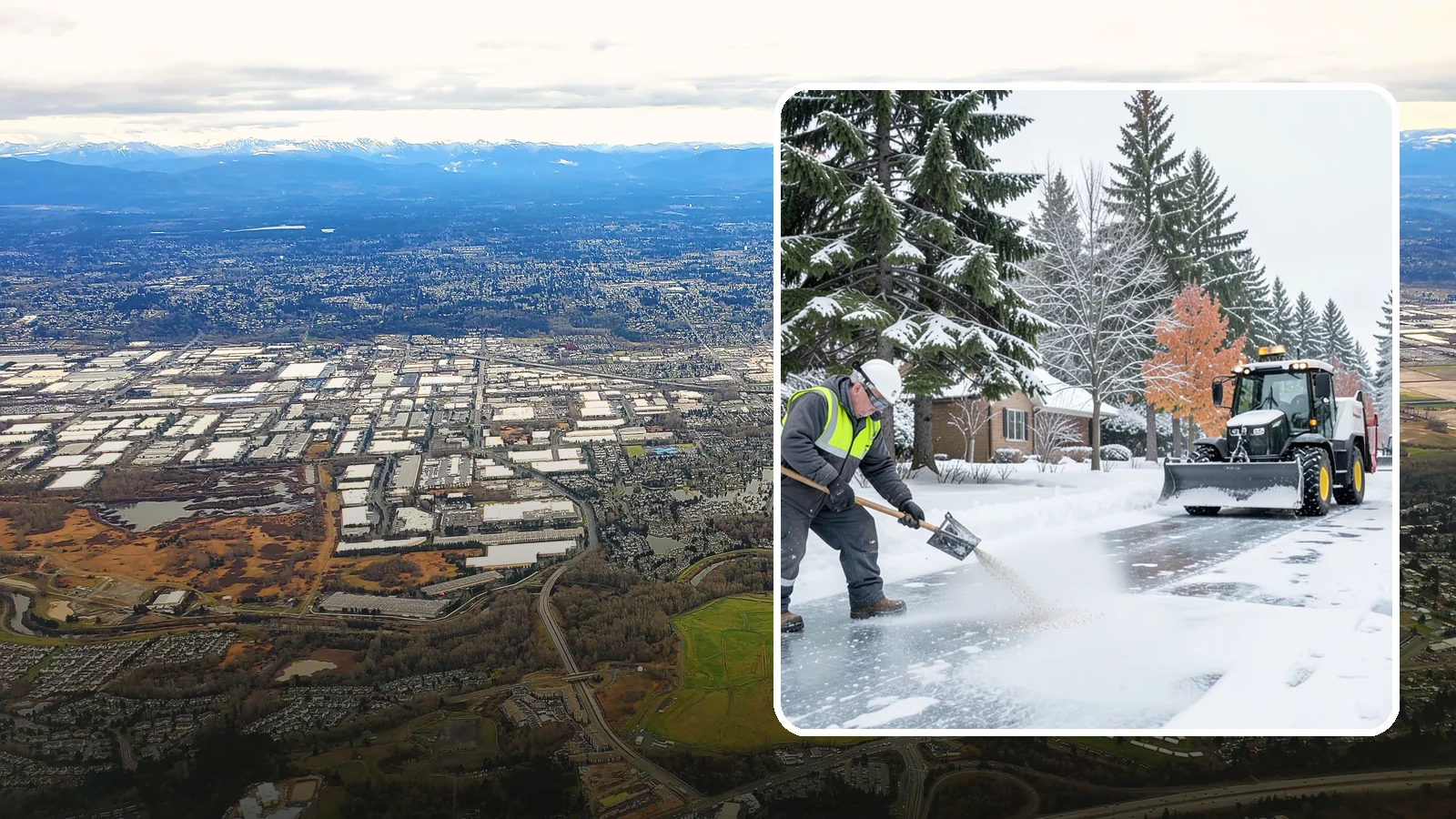 Senior Living Community Deicing in Kent, King County, WA - Meticulous deicing for senior living communities, where residents' mobility limits make even a thin glaze a serious fall risk.