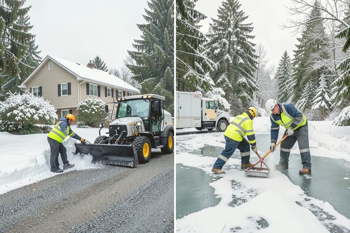 Senior Living Community Deicing in Kent, King County, WA - Map resident walkways, courtyards, ramps, and entrances with staff
