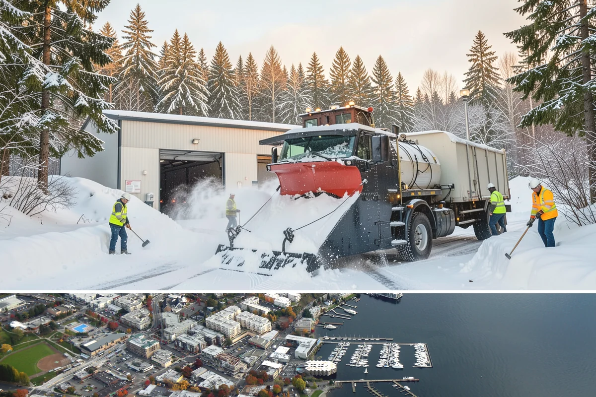 Senior Living Community Deicing in Kirkland, King County, WA - Service covers the entire winter season with heightened, continuous attention during every lowland freeze that endangers resident...