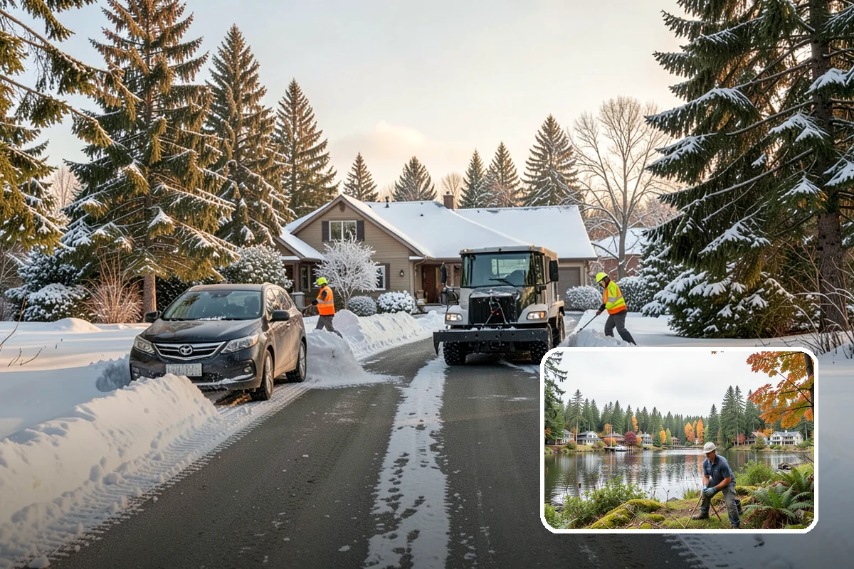 Senior Living Community Deicing in La Conner, Skagit County, WA - Protects high-risk residents from fall-related injuries