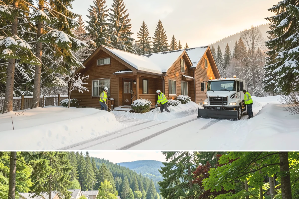 Senior Living Community Deicing in Lake Forest Park, King County, WA - Service covers the entire winter season with heightened, continuous attention during every lowland freeze that endangers resident...