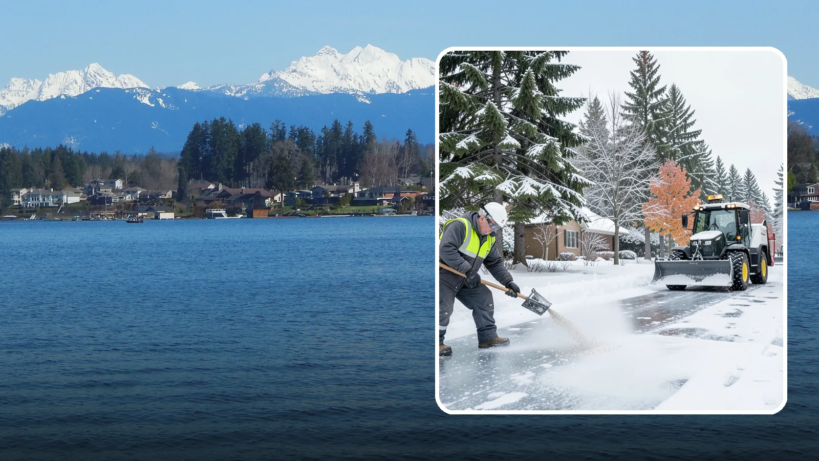 Senior Living Community Deicing in Lake Stevens, Snohomish County, WA - Meticulous deicing for senior living communities, where residents' mobility limits make even a thin glaze a serious fall risk.
