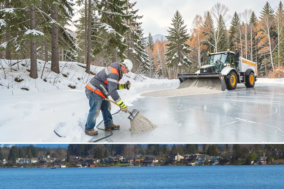 Senior Living Community Deicing in Lake Stevens, Snohomish County, WA - Service covers the entire winter season with heightened, continuous attention during every lowland freeze that endangers resident...