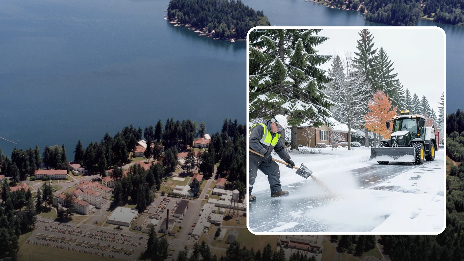 Senior Living Community Deicing in Lakewood, Pierce County, WA - Meticulous deicing for senior living communities, where residents' mobility limits make even a thin glaze a serious fall risk.