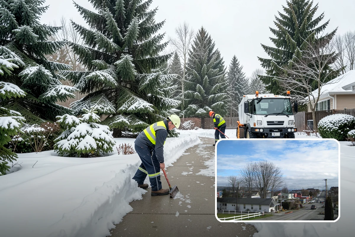 Senior Living Community Deicing in Langley, Island County, WA - Protects high-risk residents from fall-related injuries