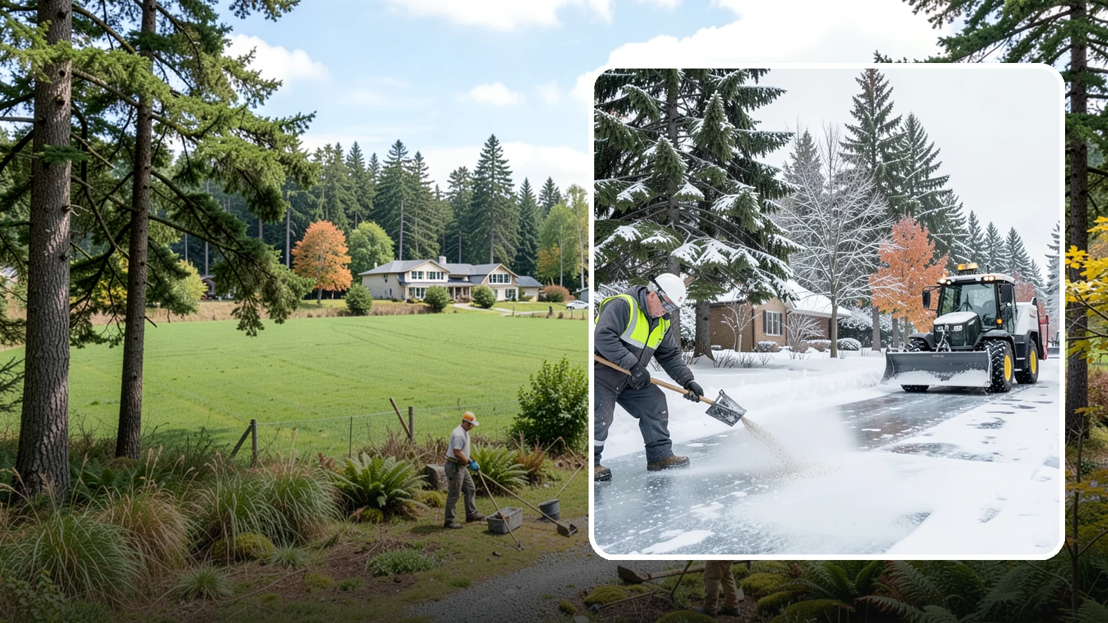 Senior Living Community Deicing in Lyman, Skagit County, WA - Meticulous deicing for senior living communities, where residents' mobility limits make even a thin glaze a serious fall risk.