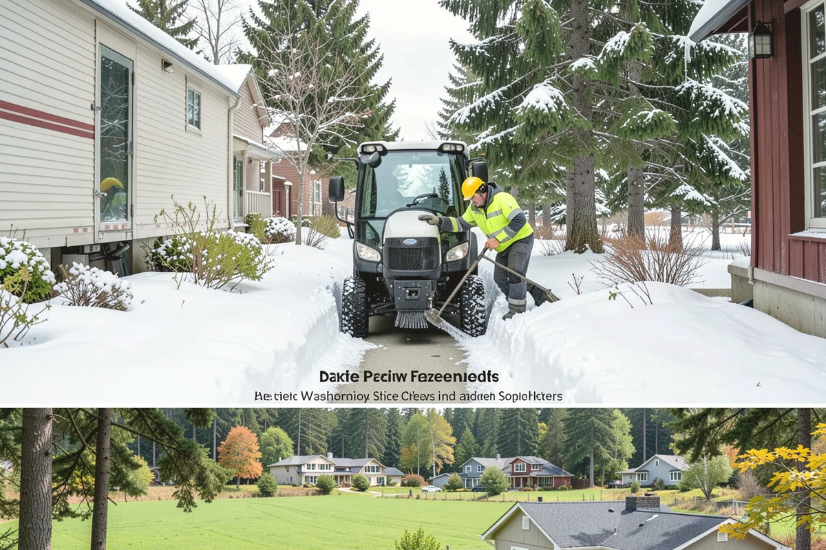 Senior Living Community Deicing in Lyman, Skagit County, WA - Service covers the entire winter season with heightened, continuous attention during every lowland freeze that endangers resident...