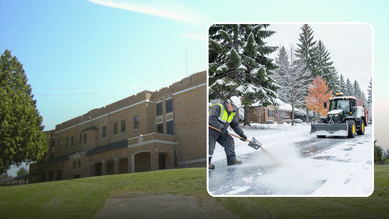 Senior Living Community Deicing in Maple Valley, King County, WA - Meticulous deicing for senior living communities, where residents' mobility limits make even a thin glaze a serious fall risk.