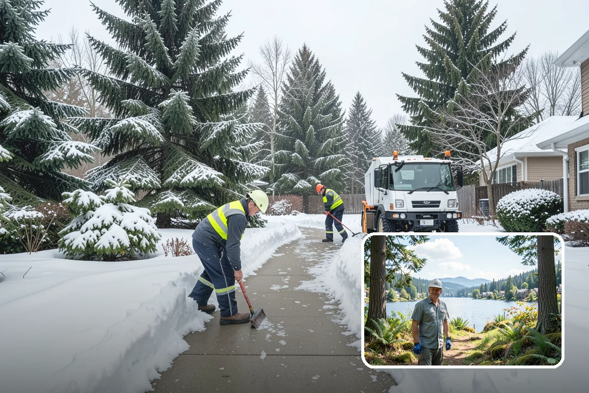 Senior Living Community Deicing in Milton, King County, WA - Protects high-risk residents from fall-related injuries