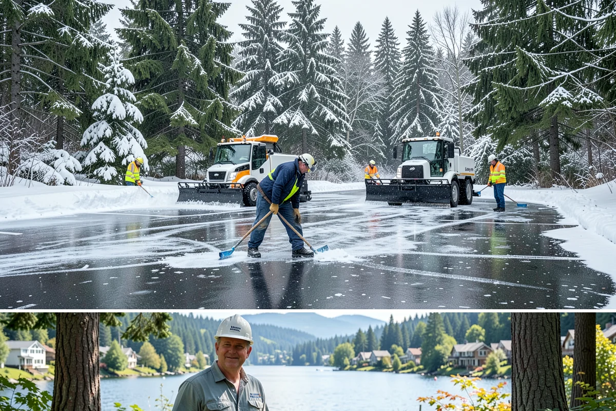 Senior Living Community Deicing in Milton, King County, WA - Service covers the entire winter season with heightened, continuous attention during every lowland freeze that endangers resident...