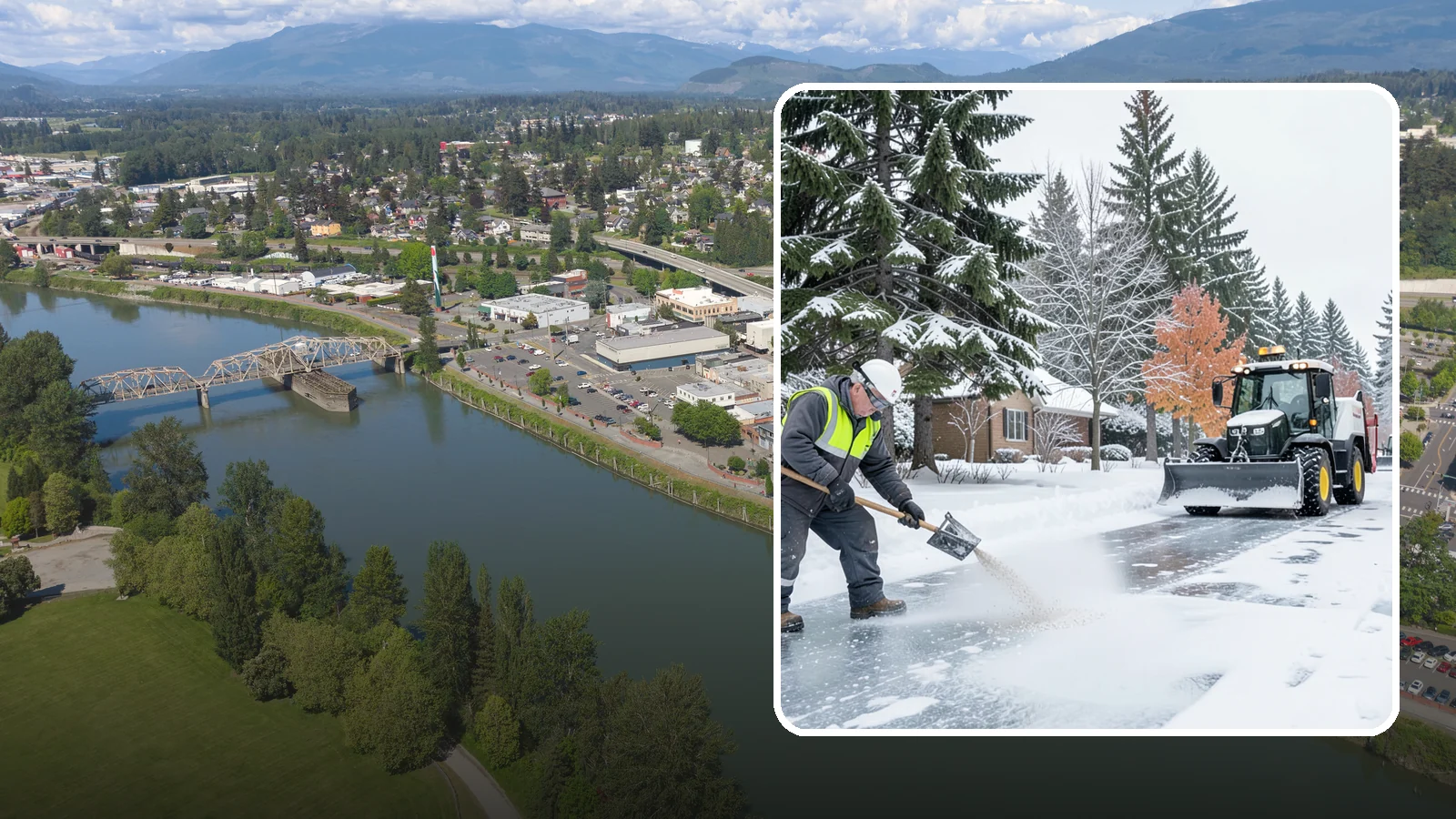 Senior Living Community Deicing in Mount Vernon, Skagit County, WA - Meticulous deicing for senior living communities, where residents' mobility limits make even a thin glaze a serious fall risk.