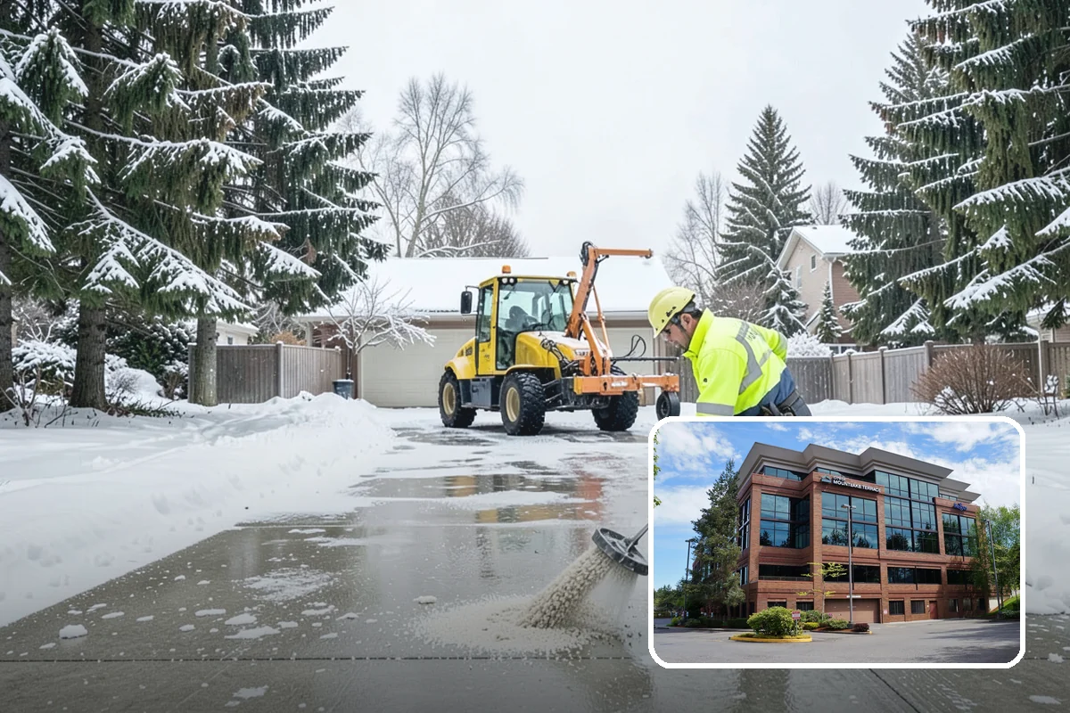 Senior Living Community Deicing in Mountlake Terrace, Snohomish County, WA - Protects high-risk residents from fall-related injuries