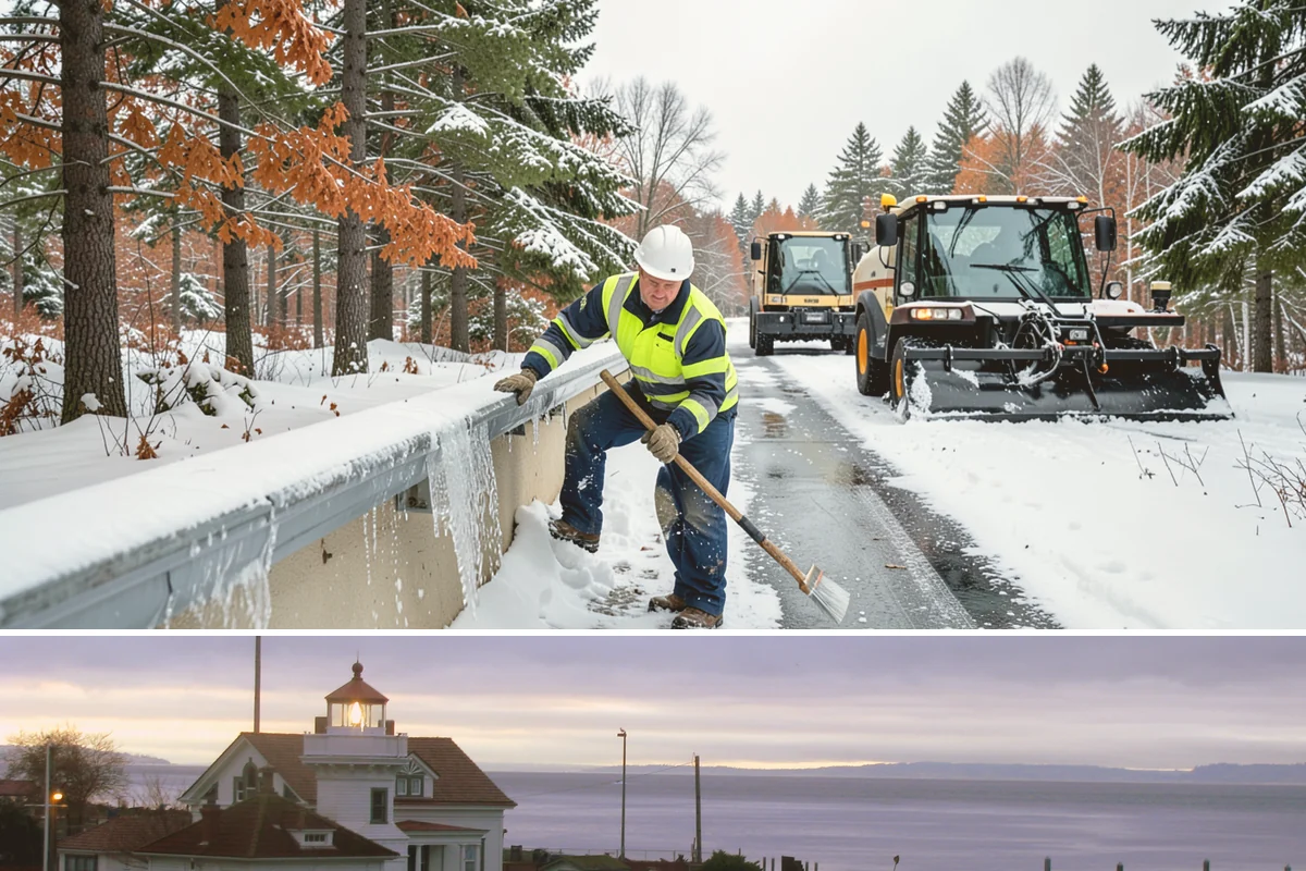 Senior Living Community Deicing in Mukilteo, Snohomish County, WA - Service covers the entire winter season with heightened, continuous attention during every lowland freeze that endangers resident...