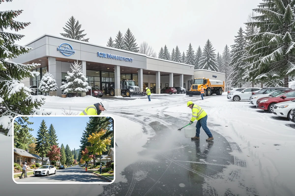 Senior Living Community Deicing in Orting, Pierce County, WA - Protects high-risk residents from fall-related injuries