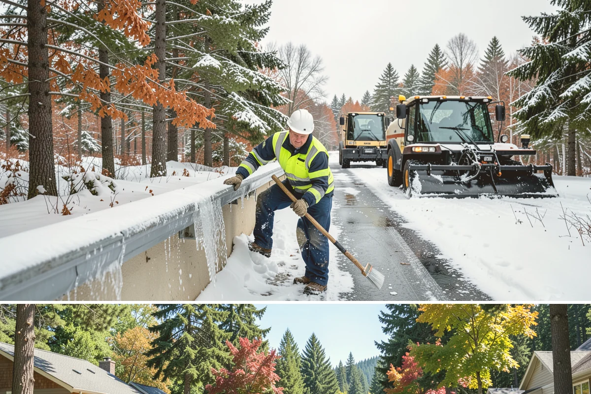 Senior Living Community Deicing in Orting, Pierce County, WA - Service covers the entire winter season with heightened, continuous attention during every lowland freeze that endangers resident...