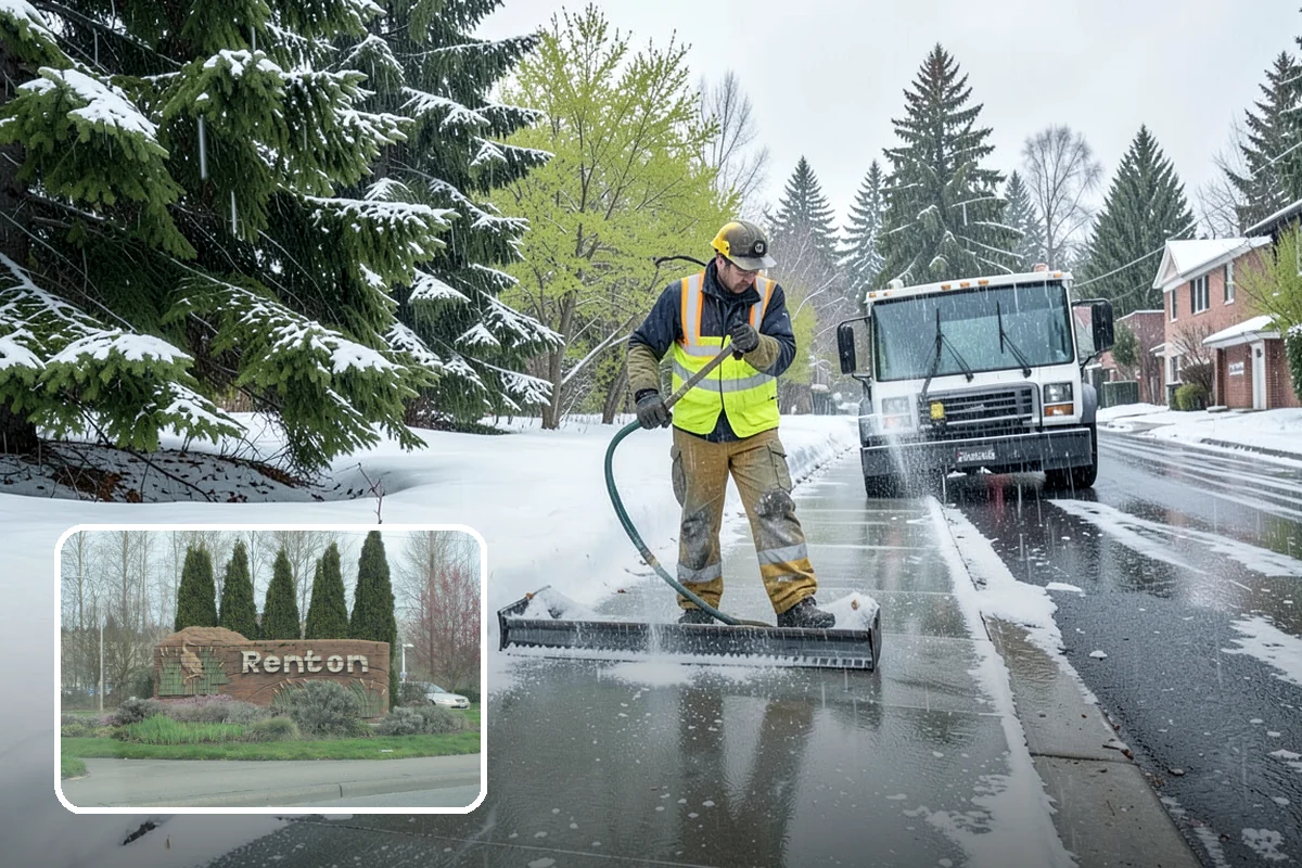 Senior Living Community Deicing in Renton, King County, WA - Protects high-risk residents from fall-related injuries