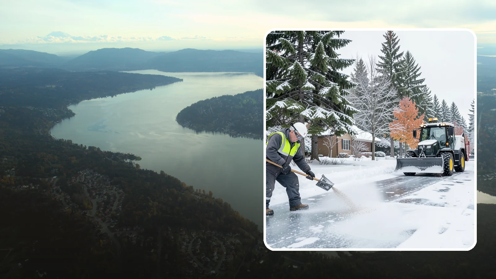 Senior Living Community Deicing in Sammamish, King County, WA - Meticulous deicing for senior living communities, where residents' mobility limits make even a thin glaze a serious fall risk.