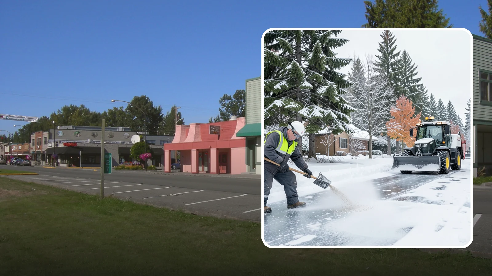 Senior Living Community Deicing in Snoqualmie, King County, WA - Meticulous deicing for senior living communities, where residents' mobility limits make even a thin glaze a serious fall risk.