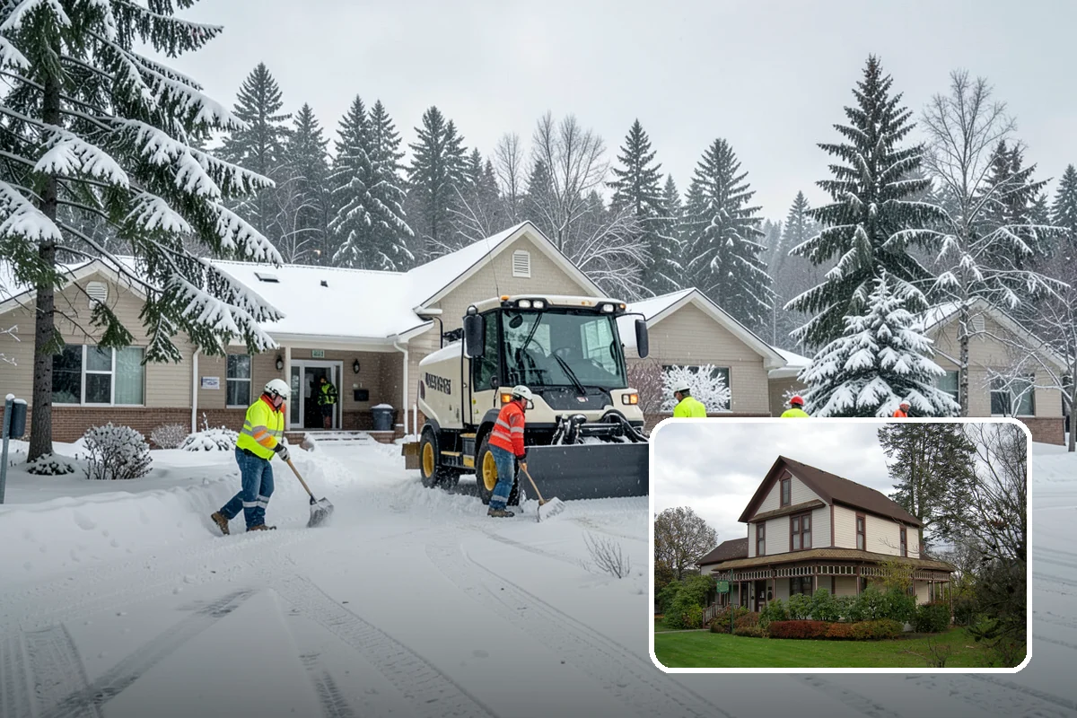 Senior Living Community Deicing in Sumner, Pierce County, WA - Protects high-risk residents from fall-related injuries