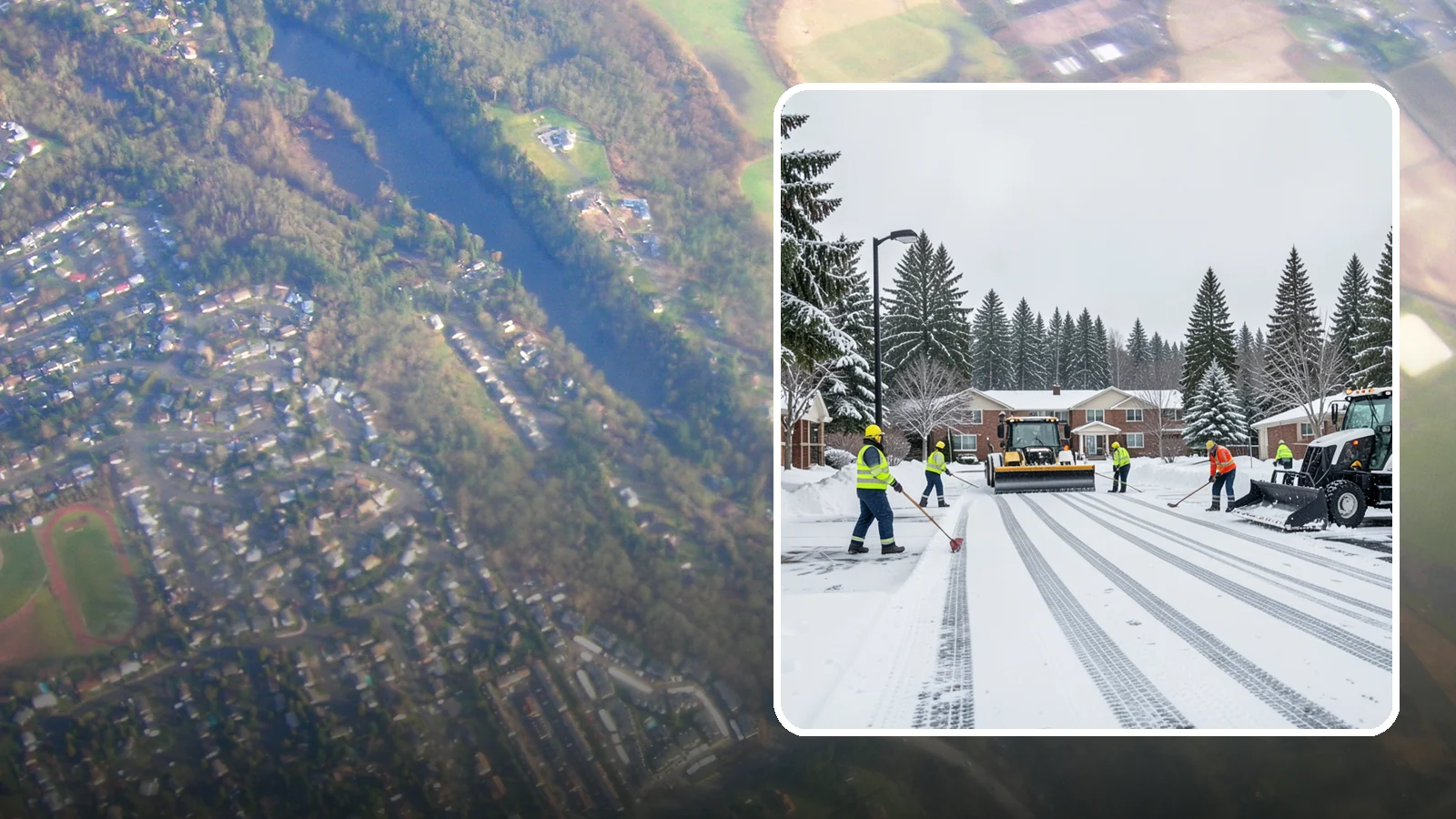 Senior Living Community Parking Lot Snow Removal in Algona, King County, WA - We clear senior living lots with extra care for residents, visitors, and ambulances during Western Washington winters.