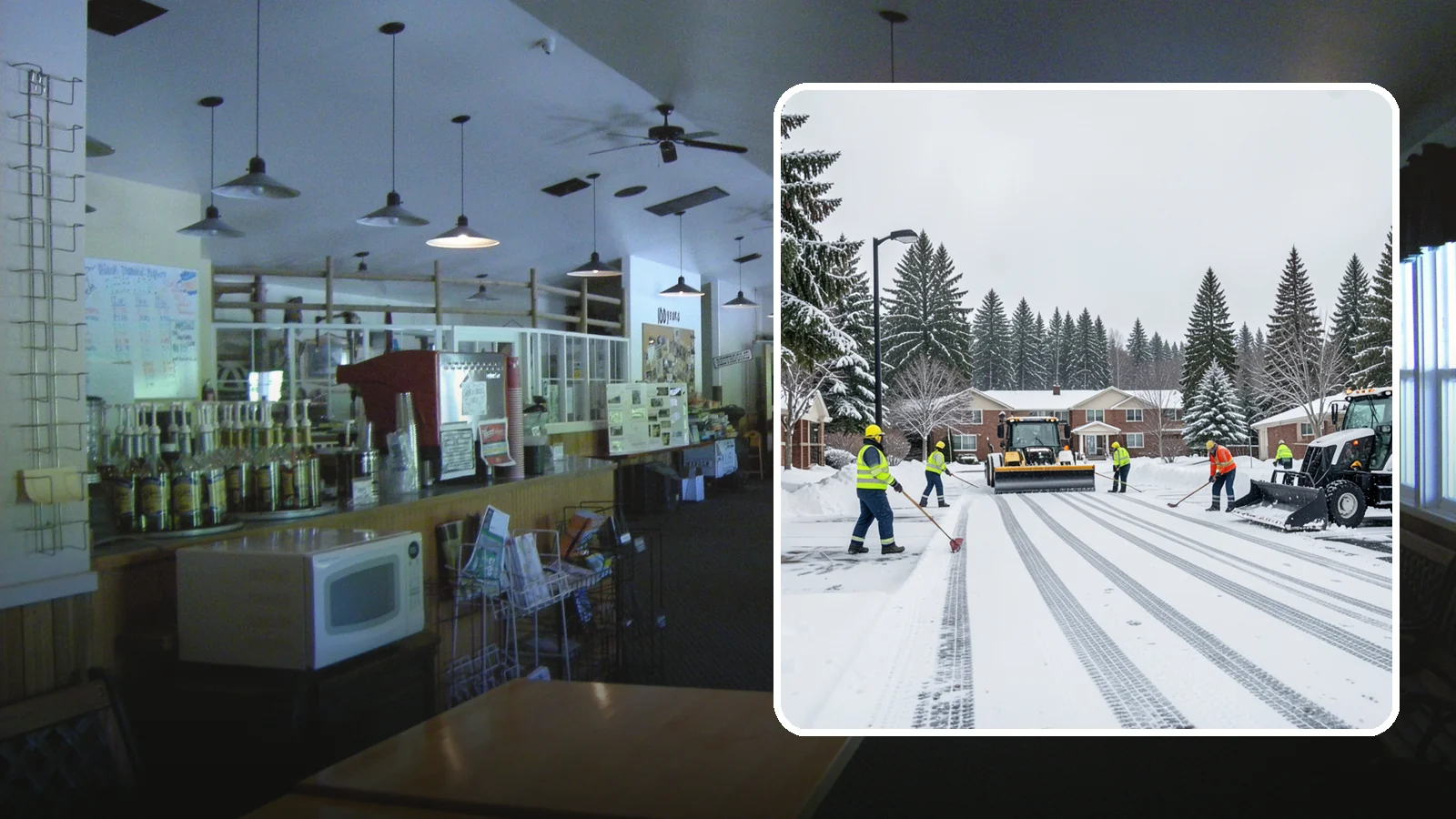 Senior Living Community Parking Lot Snow Removal in Black Diamond, King County, WA - We clear senior living lots with extra care for residents, visitors, and ambulances during Western Washington winters.