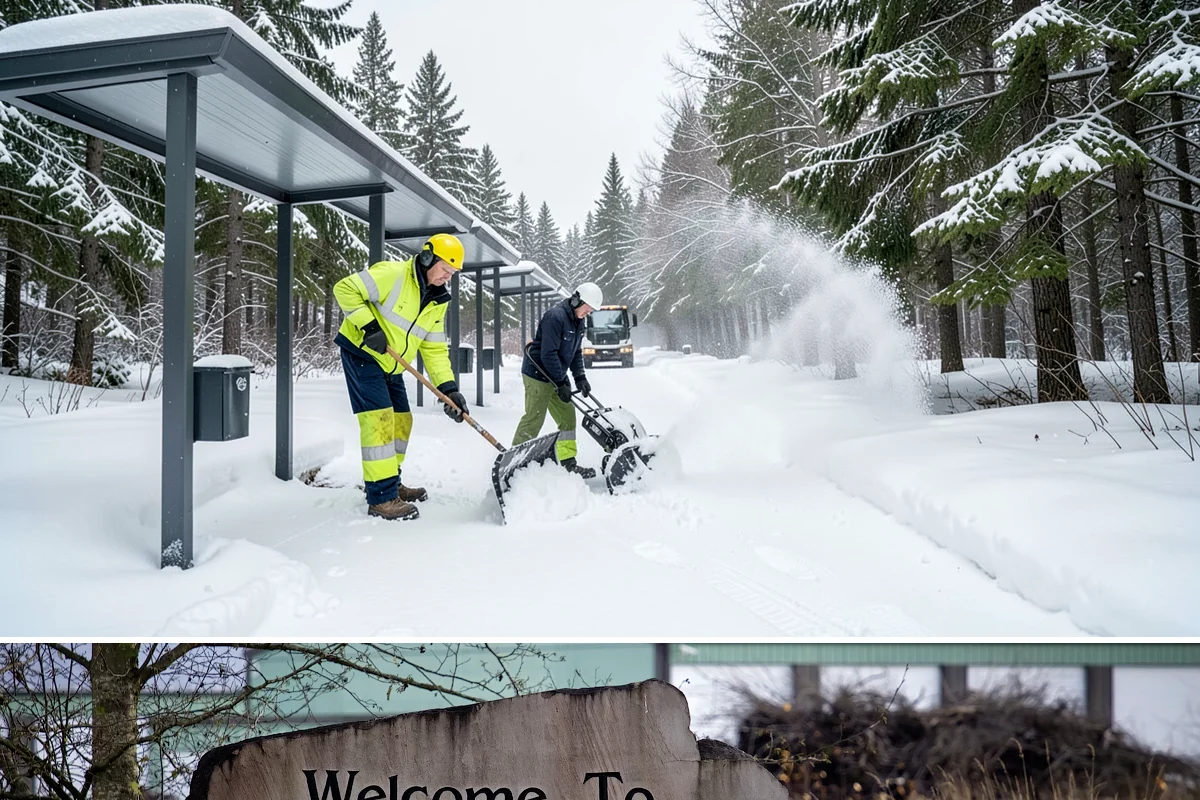 Senior Living Community Parking Lot Snow Removal in Buckley, Pierce County, WA - Senior living lots in the Puget Sound region need the most careful service from December through February, when freeze-thaw ice...