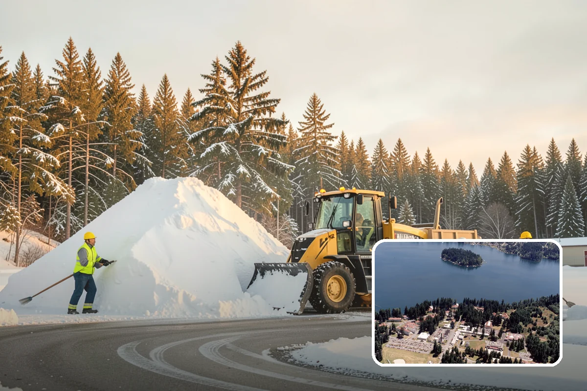 Senior Living Community Parking Lot Snow Removal in Lakewood, Pierce County, WA - Residents and visitors cross cleared, deiced surfaces to reduce falls