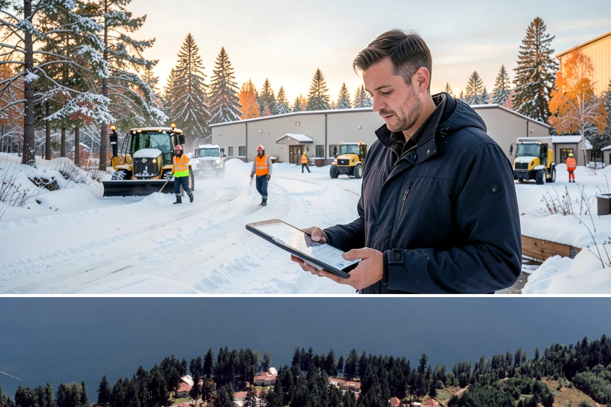Senior Living Community Parking Lot Snow Removal in Lakewood, Pierce County, WA - Senior living lots in the Puget Sound region need the most careful service from December through February, when freeze-thaw ice...