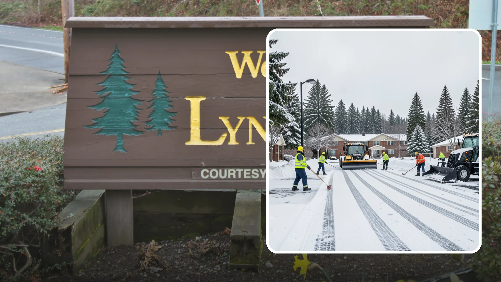 Senior Living Community Parking Lot Snow Removal in Lynnwood, Snohomish County, WA - We clear senior living lots with extra care for residents, visitors, and ambulances during Western Washington winters.